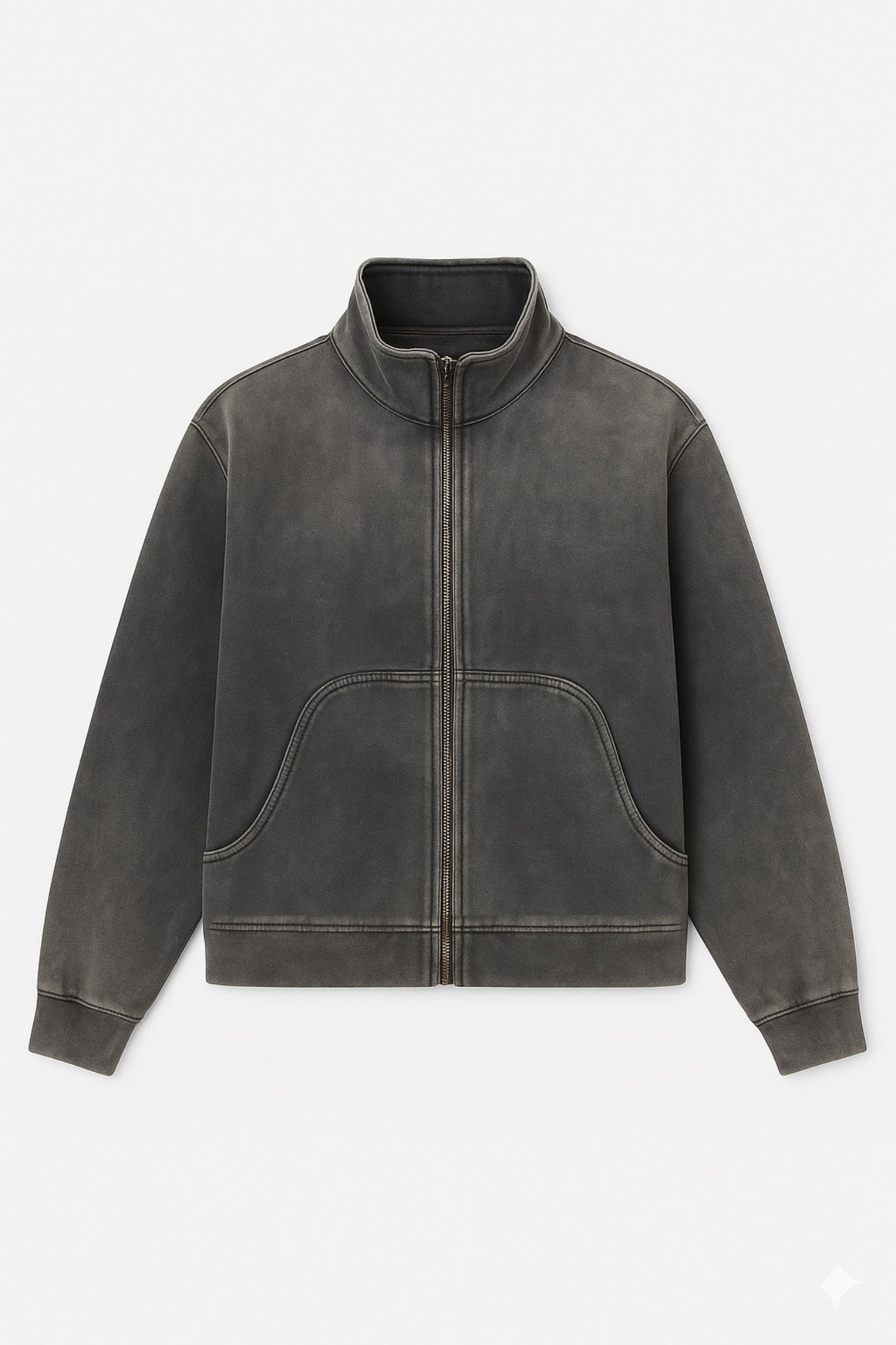 Hoodie Washes Boxy Fit Zip