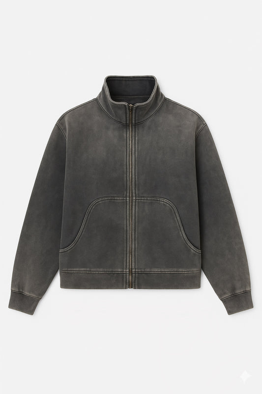 Hoodie Washes Boxy Fit Zip