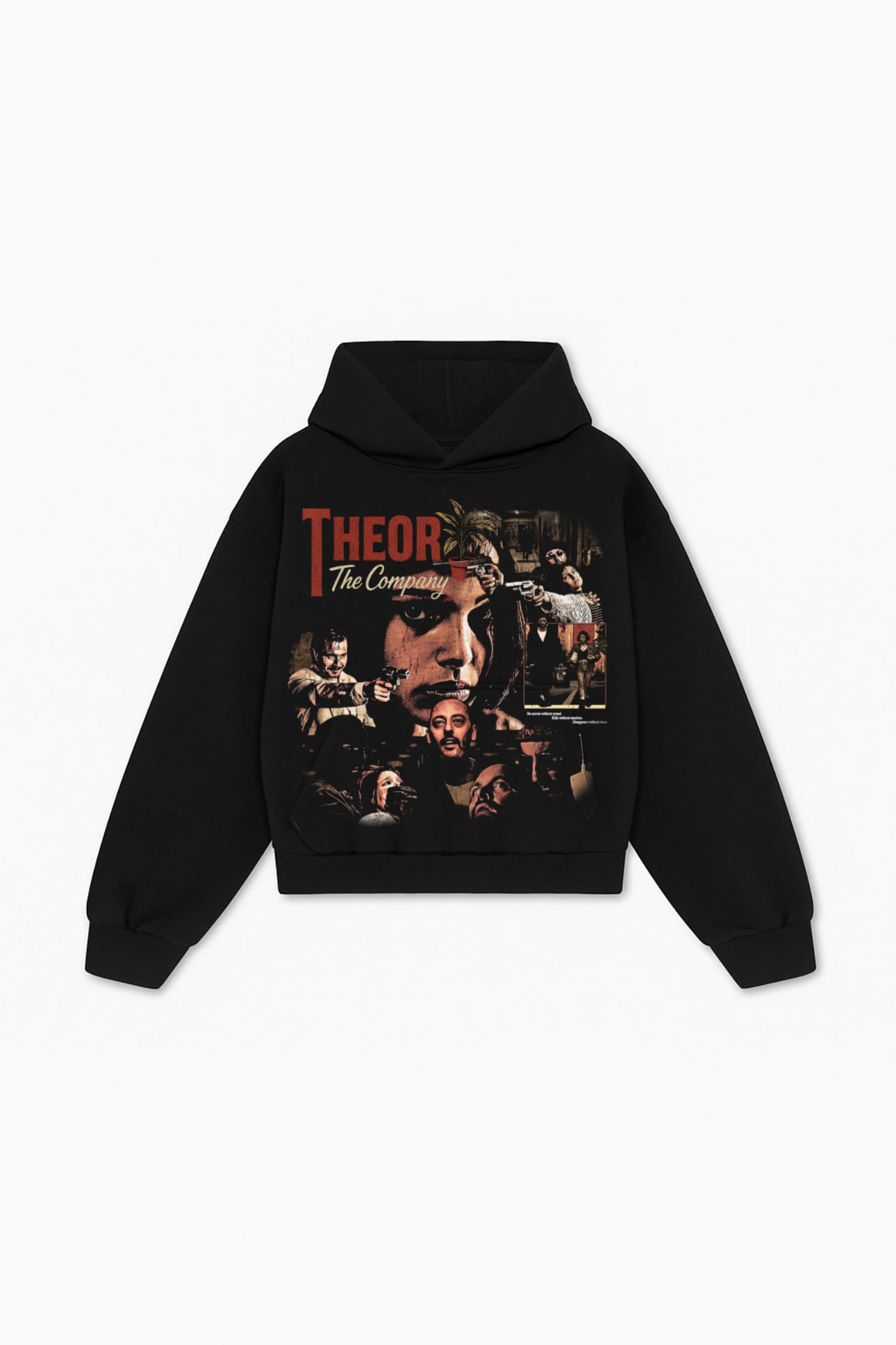 Hoodie Core Statement Boxy Fit