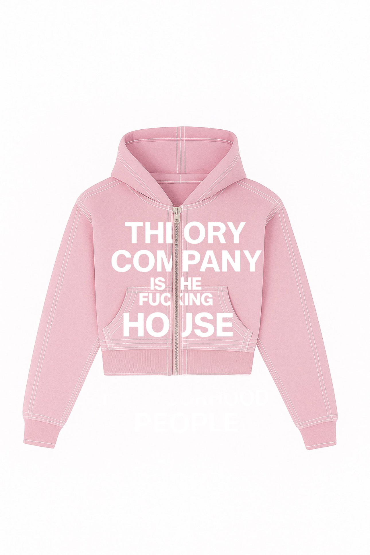 Hoodie Street House Rose