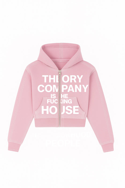 Hoodie Street House Rose