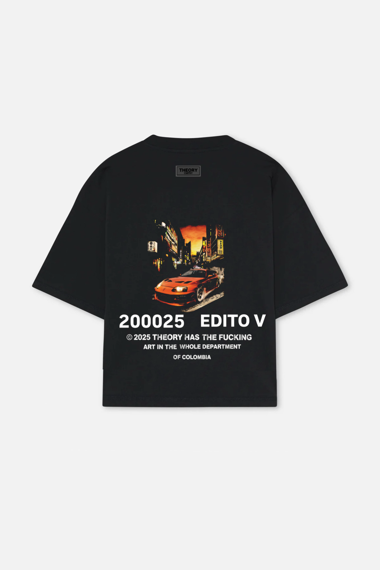 Camisa Night Rider Boxy Fit